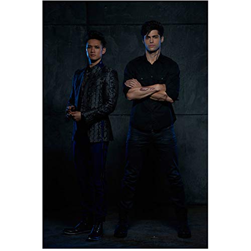 Shadowhunters: The Moral Instruments Matthew Daddario as Alec Lightwood and Harry Shum Jr. as Magnus Bane Standing Side by Side 8 x 10 Inch Photo