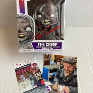 Creepshow the Creep Signed Autographed (Red Version) by Tom Savini Funko Pop Vinyl Figure