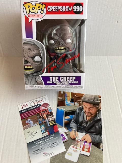 Creepshow the Creep Signed Autographed (Red Version) by Tom Savini Funko Pop Vinyl Figure