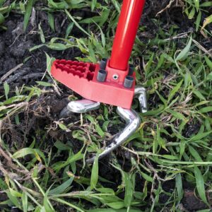 GARDEN WEASEL 91334 Claw Pro - to Cultivate, Loosen, Aerate, Weed, No Bending - Great for Heavy Soil, Weather and Rust Resistant