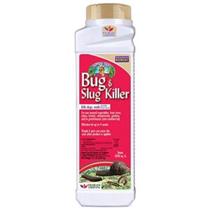 bonide captain jack’s bug & slug killer granules, 1.5 lb. long lasting protection, for organic gardening, safe for pets