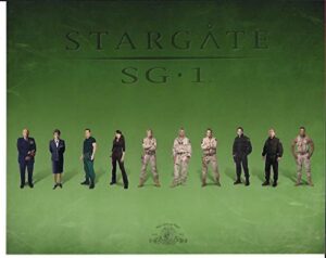 stargate sg-1 cast 8 x 10 photo richard dean anderson + 9 other characters