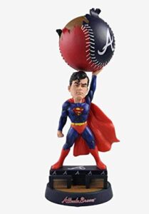 superman atlanta braves dc x mlb special edition bobblehead mlb