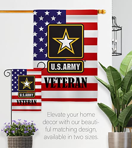 US Army American US Flag Home Decor Armed Forces Rangers Official Licensed United State Military Banner Wall Hanging Veteran Gifts Retire Yard Tapestry Decorative Cemetery Garden Rememberance Made in USA