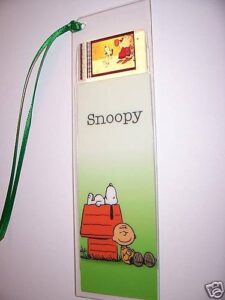 peanuts movie film cell bookmark memorabilia collectible complements poster book theater