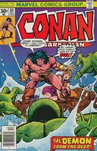 conan the barbarian #69 fn ; marvel comic book