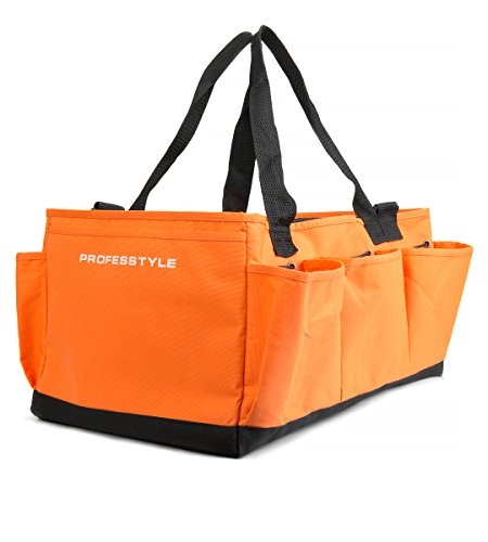 Professtyle Gardening Bag & Organizer Tote Bag for Your Gardening Hand Tool, Storage Organizer Equipment, Optimal Size