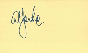 al jardine singer musician beach boys pop rock band signed index card jsa coa