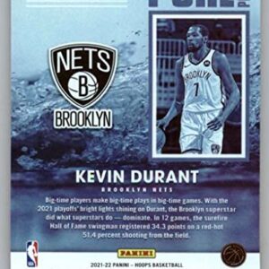 2021-22 Panini Hoops Pure Players #10 Kevin Durant Brooklyn Nets NBA Basketball Trading Card