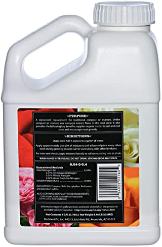 Great Big Roses - Compost Extract; 1 Gallon Concentrate (Makes 32 Gallons)