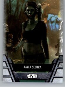 2020 topps star wars holocron series nonsport trading card #jedi-12 aayla secura