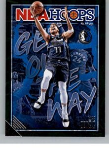 2019-20 panini hoops get out the way #1 luka doncic nm-mt dallas mavericks basketball