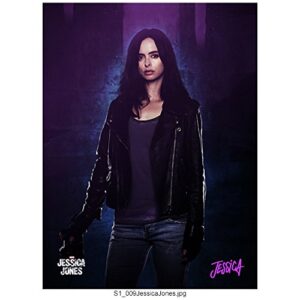 krysten ritter 8 inch x 10 inch photo jessica jones (tv series 2015 – ) “jessica” title poster kn