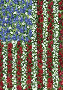 toland home garden 109592 field of glory patriotic flag 28×40 inch double sided patriotic garden flag for outdoor house flower flag yard decoration