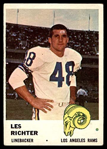 1961 Fleer # 106 Les Richter Los Angeles Rams (Football Card) VG/EX Rams California