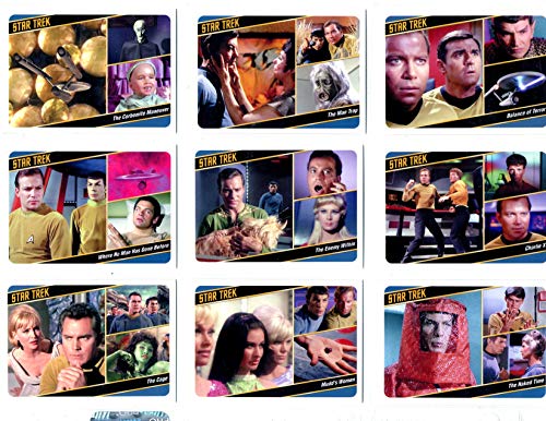 Star Trek The Original Series The Captains's Collection Trading Cards Base Set