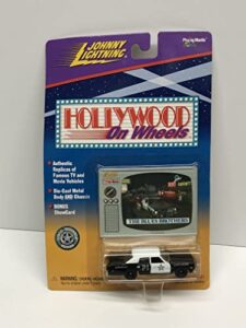state police car blues brothers johnny lightning 1998 hollywood on wheels diecast real wheels series with trading card