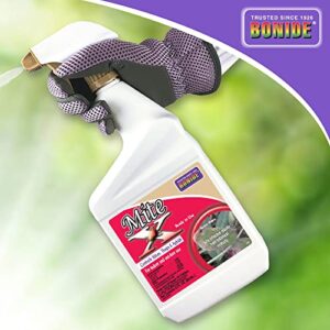 Bonide Mite-X Insecticide and Miticide, 32 oz Ready-to-Use Spray Botanical Extracts Control Mites, Thrips and Aphids in Garden