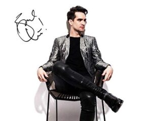 brendon urie of panic at the disco reprint signed 8×10 photo #3 rp