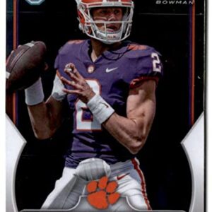 2022 Bowman Chrome University #42 Cade Klubnik Clemson Tigers Football