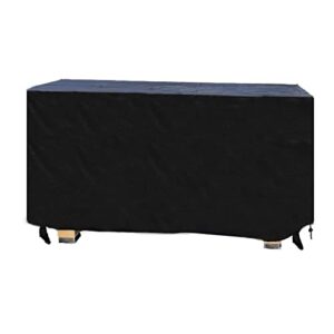 ywwqybyq outdoor coffee table cover,48″(l) x 24″(w) x 28″(h),outdoor lawn waterproof garden furniture cover,durable windproof, fits rectangle patio table