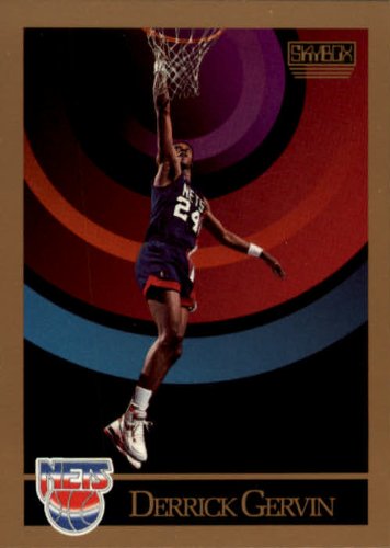 1990 SkyBox Basketball Card (1990-91) #179 Derrick Gervin