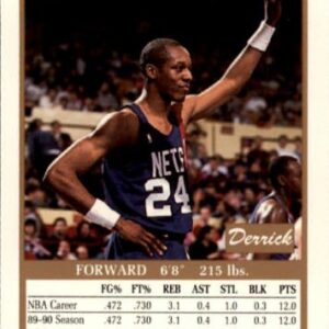 1990 SkyBox Basketball Card (1990-91) #179 Derrick Gervin