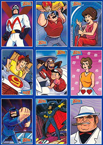 SPEED RACER 1993 PRIME TIME COMPLETE BASE CARD SET OF 55