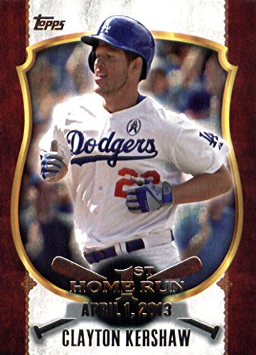 2015 Topps First Home Run Baseball Card #FHR-21 Clayton Kershaw