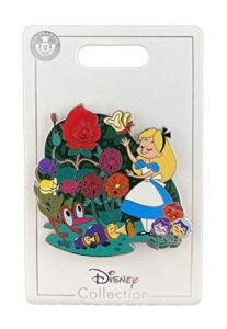 disney pin – family – alice in wonderland in the garden – supporting cast