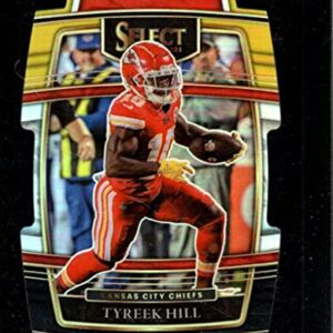 2021 PANINI SELECT BLACK AND GOLD PRIZM DIE-CUT #18 TYREEK HILL CONCOURSE NMMT CHIEFS