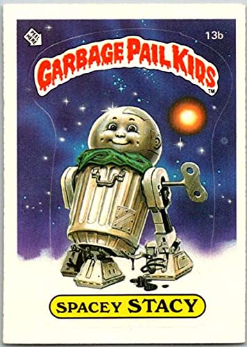 1985 Topps Garbage Pail Kids Series 1#13b Spacey Stacy V44384