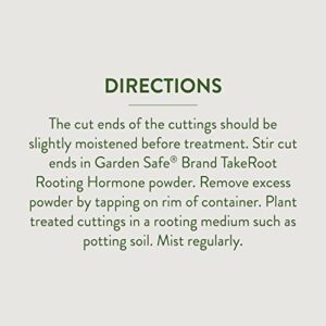 Garden Safe Take Root Rooting Hormone, Promotes Rooting, Grow New Plants From Cuttings, 2 Ounce