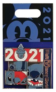 disney pin – dated 2021 – stitch