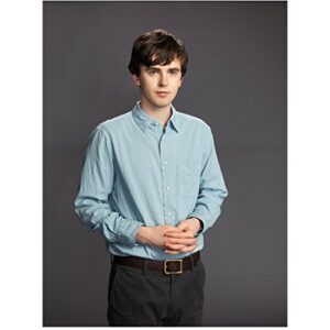 the good doctor freddie highmore as dr. shaun murphy standing 8 x 10 inch photo