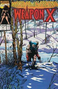 marvel comics presents #77 vf ; marvel comic book | weapon x wolverine