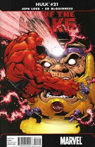 hulk (4th series) #21 vf ; marvel comic book | fall of the hulks red hulk vs modok