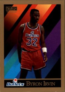 1990 skybox basketball card (1990-91) #420 byron irvin