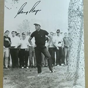 Gary Player Signed 8x10 Golf Photo with JSA Sticker No Card