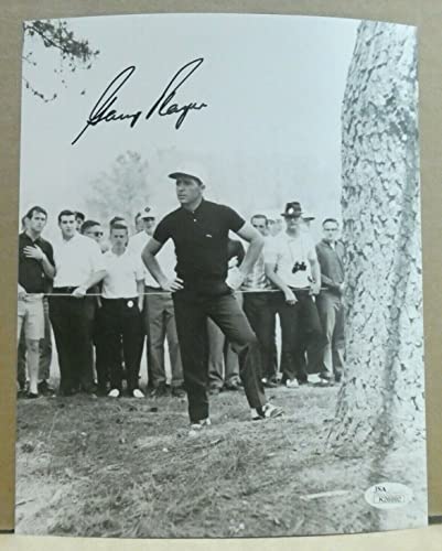 Gary Player Signed 8x10 Golf Photo with JSA Sticker No Card