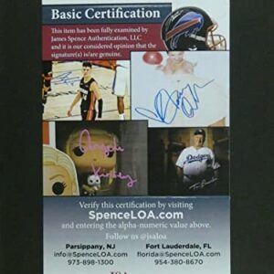 Ken Anderson Signed Football Card with JSA COA