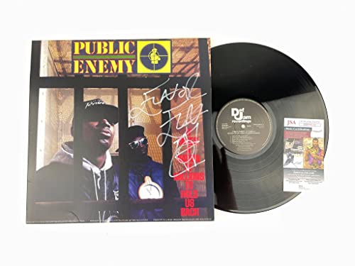 Flavor Flav signed 12" Vinyl Record Public Enemy It Takes a Nation of Millions JSA Authentication