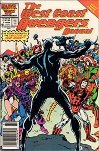 west coast avengers annual #1 (newsstand) vg ; marvel comic book