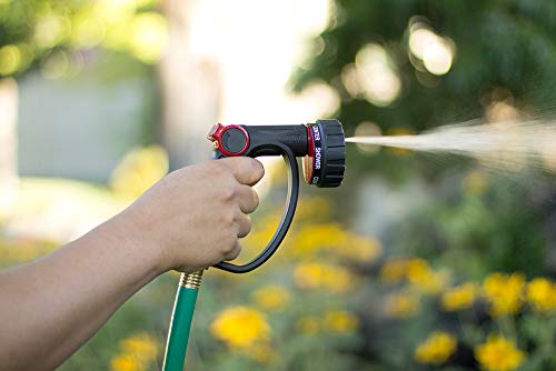 Orbit 58993 7-Pattern Watering Nozzle with Thumb Control , Black