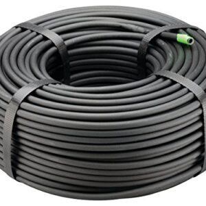 Rain Bird T22-250S Drip Irrigation 1/4" Blank Distribution Tubing, 250' Roll, Black