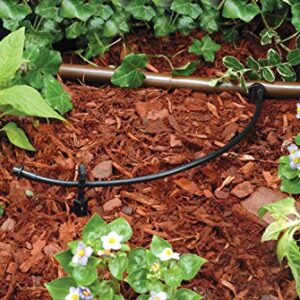 Rain Bird T22-250S Drip Irrigation 1/4" Blank Distribution Tubing, 250' Roll, Black