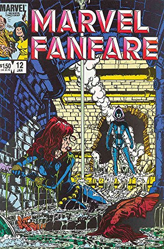 Marvel Fanfare #12 VF ; Marvel comic book | Black Widow George Perez