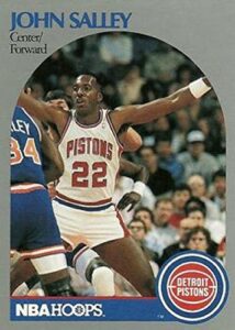 basketball nba 1990-91 hoops #110 john salley nm-mt pistons