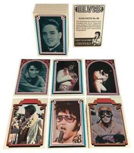 elvis presley complete 1978 trading card set includes 66 cards
