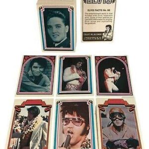 Elvis Presley Complete 1978 Trading Card Set Includes 66 Cards